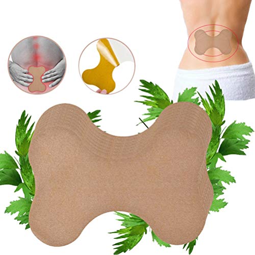 Lespar 12 Parches para aliviar el Dolor de ajenjo, Parche para aliviar el Dolor, Alivio del Dolor para el Cuello y el Hombro, Parche térmico, Parches de ajenjo para relajación de Las