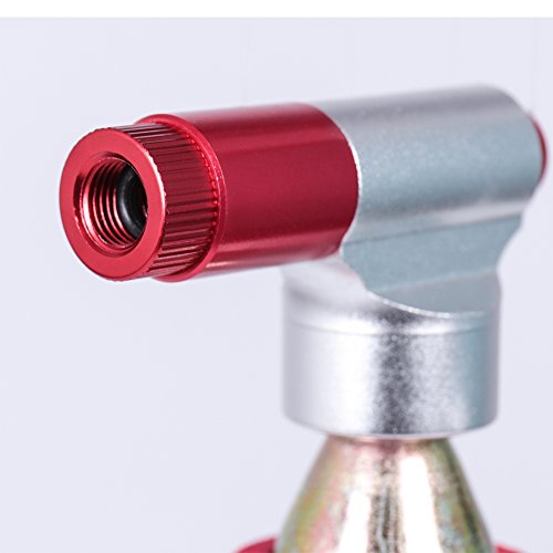 Letton Mini Bike CO2 Bomba para inflar con Aire, la v¨¢lvula Presta, Port¨¢Til Bicicletas Bomba de neum¨¢ticos para Bicicletas de Monta?a