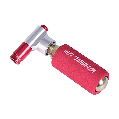 Letton Mini Bike CO2 Bomba para inflar con Aire, la v¨¢lvula Presta, Port¨¢Til Bicicletas Bomba de neum¨¢ticos para Bicicletas de Monta?a