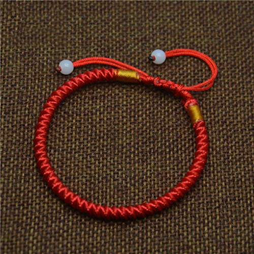 Level Great Hombres Mujeres Pulsera de Buena Suerte Trenzado Suerte Brazalete Rojo Cadena de Cuerda Cable de Regalo de la joyería Pulsera
