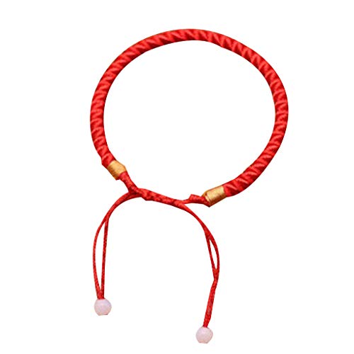 Level Great Hombres Mujeres Pulsera de Buena Suerte Trenzado Suerte Brazalete Rojo Cadena de Cuerda Cable de Regalo de la joyería Pulsera