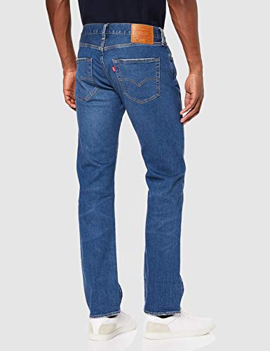 Levi's 501 Original Fit Jeans Vaqueros, Key West Sky Tnl, 34W / 32L para Hombre