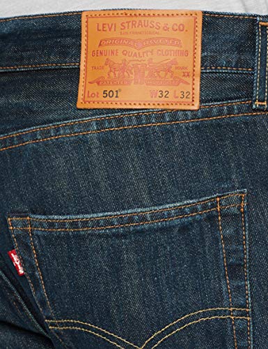 Levi's 501 Original Fit Jeans Vaqueros, Snoot, 34W / 30L para Hombre