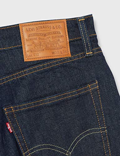 Levi's 512 Slim Taper Fit Jean Vaqueros, Rock Cod, 31W / 32L para Hombre