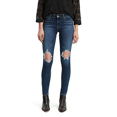 Levi's 711 Skinny Jeans, Maui Breeze, 56 ES/Largo para Mujer