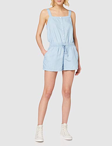 Levi's Amelia Romper Mono, Azul (Morning Blue 0000), Large para Mujer