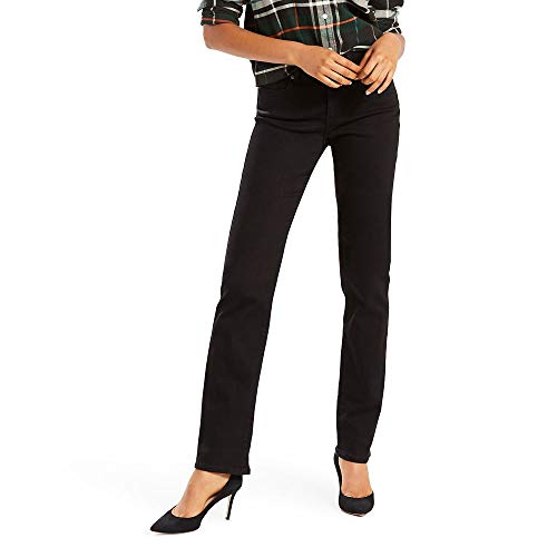Levi's Classic Straight Jeans, Negro Suave, 42/60 ES/L para Mujer