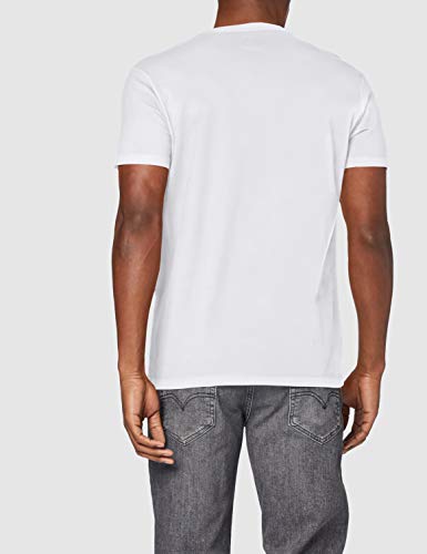 Levi's Orig Hm Vneck Camiseta, Blanco (White 0000), XX-Large para Hombre