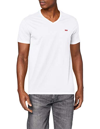 Levi's Orig Hm Vneck Camiseta, Blanco (White 0000), XX-Large para Hombre