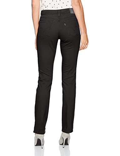 Levi's Straight 505 - Vaqueros para Mujer Negro (Onyx) 46 ES/S