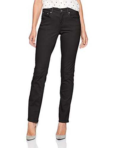 Levi's Straight 505 - Vaqueros para Mujer Negro (Onyx) 46 ES/S