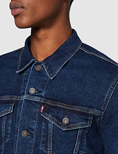Levi's The Jacket' Chaqueta vaquera, Azul (Moon Lit Trucker 0466), Medium para Hombre