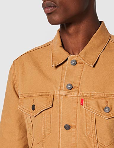 Levi's The Jacket' Chaqueta Vaquera, Beige (Desert Boots Canvas Trucker T2 0410), XX-Large para Hombre