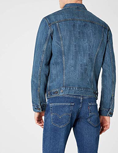 Levi's Trucker Jacket Chaqueta Vaquera, Azul (The Shell 0136), Medium para Hombre