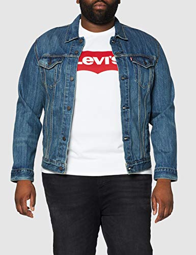 Levi's Trucker Jacket Chaqueta Vaquera, Azul (The Shell 0136), Medium para Hombre