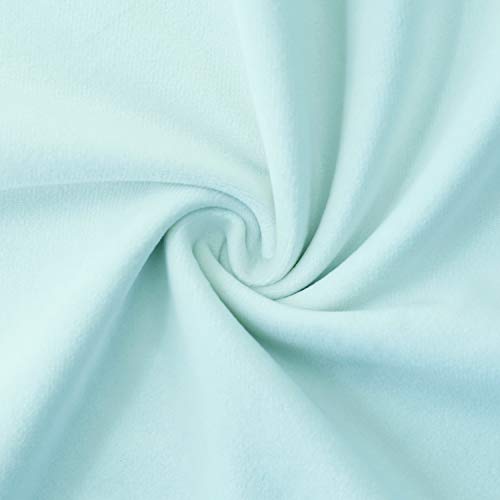 Lewondr Funda de Almohada de Terciopelo,(2 Pack) 45 x 45cm Funda de Cojín Cuadrada Moderna de Color Sólido Suave Protectora de Almohada para Sofá Cama Decoración del Hogar,Coche, Bebe Azul