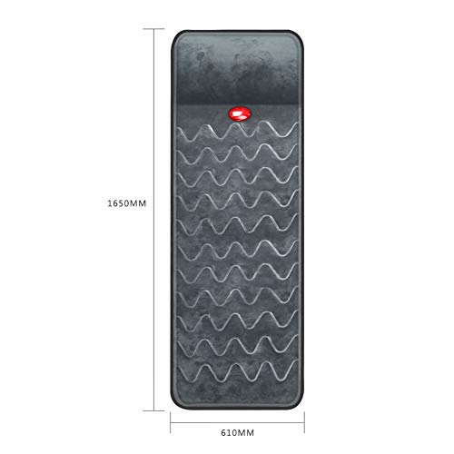 LFF MASSAGE Colchoneta de Masaje eléctrica, colchoneta de Masaje Shiatsu multifunción con Calor Colchoneta de Masaje eléctrica para calmar el Cuerpo, para el hogar y el automóvil