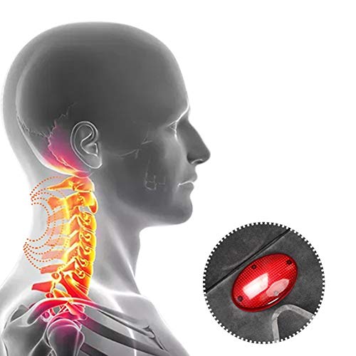 LFF MASSAGE Colchoneta de Masaje eléctrica, colchoneta de Masaje Shiatsu multifunción con Calor Colchoneta de Masaje eléctrica para calmar el Cuerpo, para el hogar y el automóvil