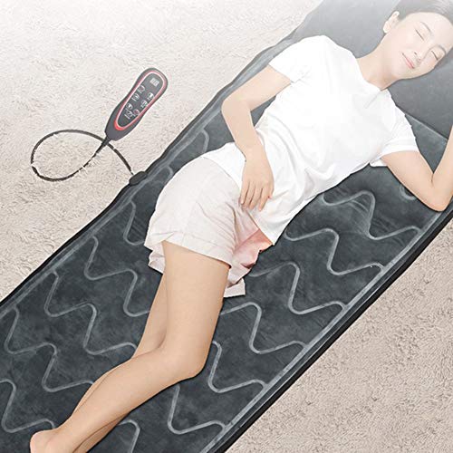 LFF MASSAGE Colchoneta de Masaje eléctrica, colchoneta de Masaje Shiatsu multifunción con Calor Colchoneta de Masaje eléctrica para calmar el Cuerpo, para el hogar y el automóvil