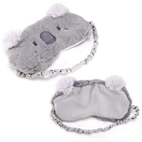 LHKJ Antifaz para Dormir, Venda de Ojo de Dibujos Animados para Viajes