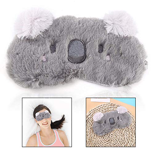 LHKJ Antifaz para Dormir, Venda de Ojo de Dibujos Animados para Viajes