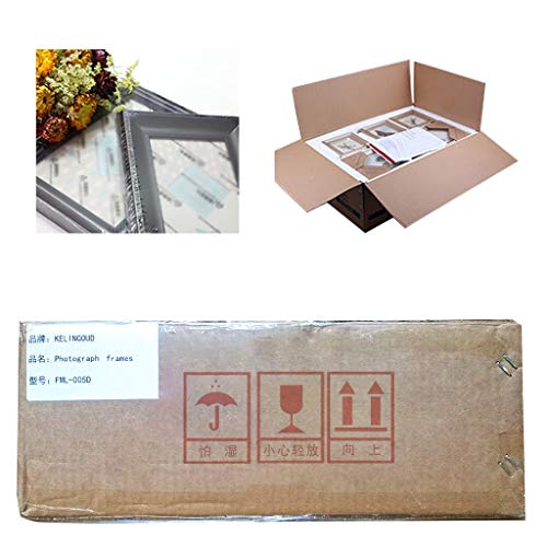 LI LU SHOP Marco Madera Foto Muro, Creativa Moderna Simple Salón Restaurante Club Foto Marco Colgante Pared Decoración Combinada Dimensional Barra De Efecto Visual Decoración hogareña (Color : D)