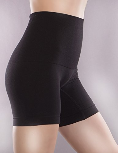 Libella Pantys Pantalones Faja de Mujer Que realzan tu Figura con Efectos Vientre Plano 3605 Nero+Blanco 2XL