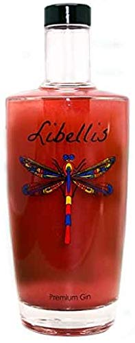 Libellis Premium Gin Ginebra con Fruta Micronizada - 700 ml