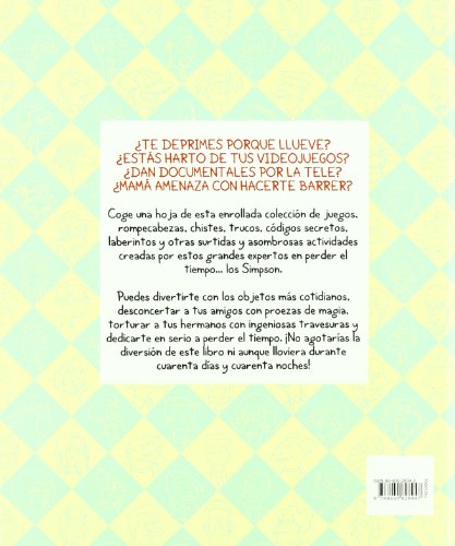 Libro de juegos para los días de lluvia (Los Simpson. Actividades) (Bruguera Contemporánea)
