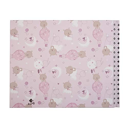 Libro de mi bebé de Color Rosa Ositos