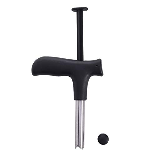 Lidahaotin Negro Coco Abridor Tool Coco Agua Punch Tap Drill Paja Abrir EL Foro de Corte Fruta Regalo de abrebotellas Instrumentos