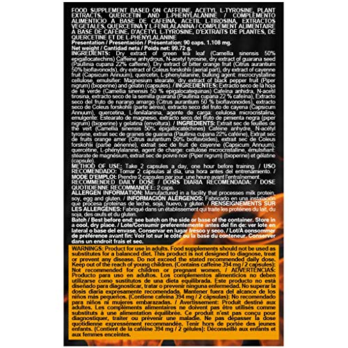 Life Pro Thermo 10 90 Cápsulas | Pastillas Quemagrasa | Perder peso sin esfuerzo | Perder peso rápidamente | Quemagrasas potente y rápido