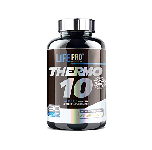 Life Pro Thermo 10 90 Cápsulas | Pastillas Quemagrasa | Perder peso sin esfuerzo | Perder peso rápidamente | Quemagrasas potente y rápido