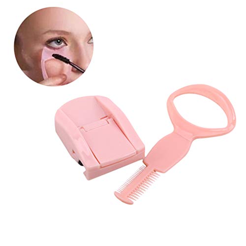 LIGHTBLUE Lindo delineador de ojos ayudantes rizador de pestañas uso amigable herramientas de maquillaje para profesionales y principiantes