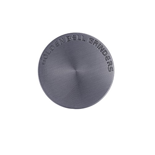 LIHAO 2" Grinder 4 Piezas Grinder Metálico con Rascador Polen para Hierbas y Especias (5cm, Plata Antigua)