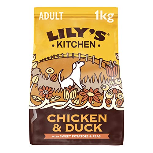 Lily's Kitchen Pienso Completo de Pollo y Pato para Perros Adultos (4 x 1kg)
