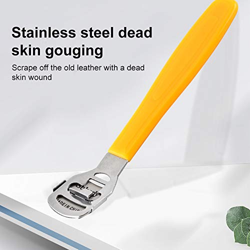 Lima de Pies,Kit de Pedicura,Pedicure Foot File,10 en 1 Kit de herramientas de pedicura profesional, Conjunto de pie de Acero Inoxidable Escofina de pie Remover la Piel Muerta Para el Cuidado