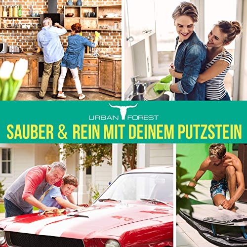 Limpiador de hogar y multiusos de piedra blanca, limpiador universal y limpiador , limpiador de cocina profesional y limpiador de acero inoxidable, piedra purificadora premium de Urban Forest
