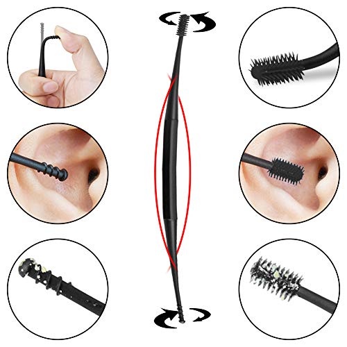 Limpiador de Oídos, Removedor de Cera de Oído, Ear Wax Removal, Ear Cleaner, Limpiador de oídos inteligente, para bebés, jóvenes y adolescentes adultos, 4 Pcs