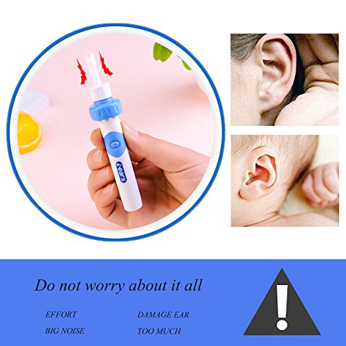 Limpieza Cerumen Oído, Eliminar Quitar cera oidos, Kit Limpiador para Oídos, Limpiador de Cera de Oídos, Limpiador De Oidos, Limpieza De OíDos, para bebés, jóvenes y adolescentes adultos