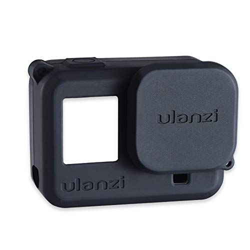 Linghuang Estuche Protector de Silicona para GoPro Hero 8 con Tapa de Lente