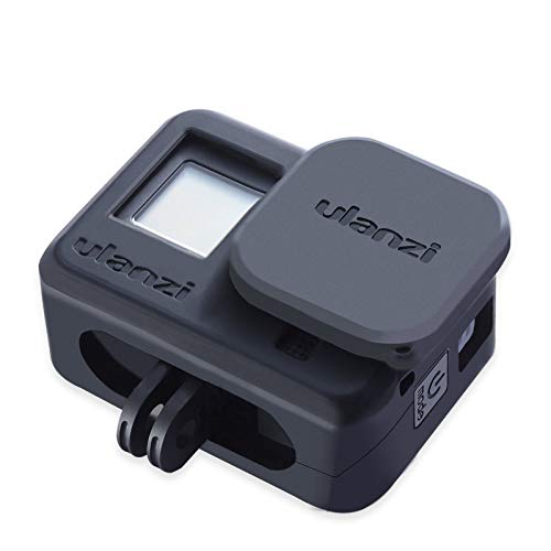 Linghuang Estuche Protector de Silicona para GoPro Hero 8 con Tapa de Lente