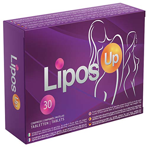 LiposUp | Efecto de liposucción, ultrarrápido, reduce naturalmente el exceso de grasa, adelgazante eficaz, 100% sin contraindicaciones