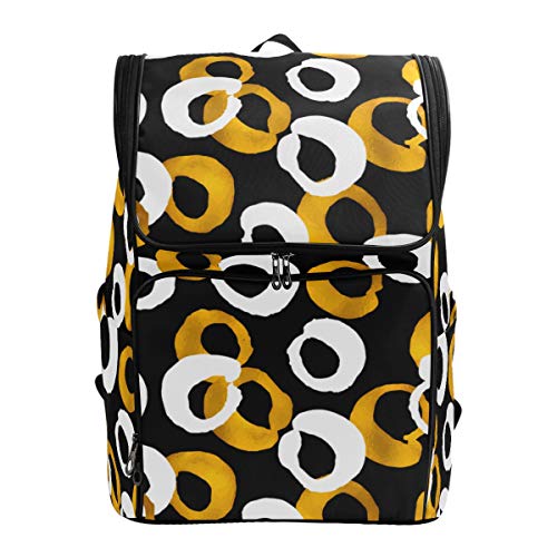 LISNIANY Mochilas Escolares,Blog de Moda inconsútil Texturas de Fondo Mano,Bolsas para computadora,Bolsas Viaje para Estudiantes