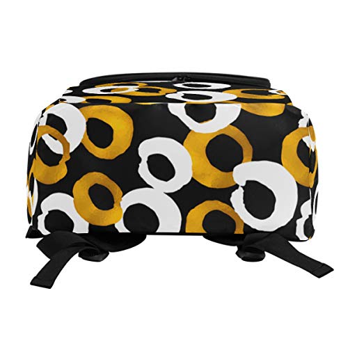 LISNIANY Mochilas Escolares,Blog de Moda inconsútil Texturas de Fondo Mano,Bolsas para computadora,Bolsas Viaje para Estudiantes