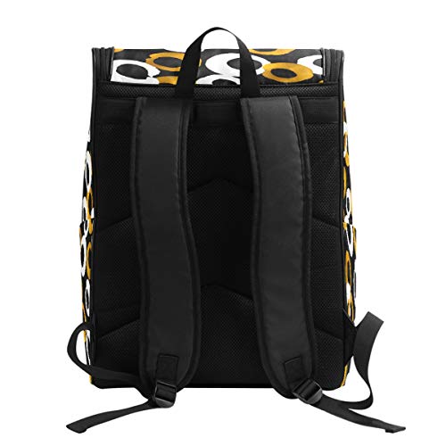 LISNIANY Mochilas Escolares,Blog de Moda Texturas de Fondo Mano,Mochilas,Bolsas para computadora,Bolsas Viaje para Estudiantes