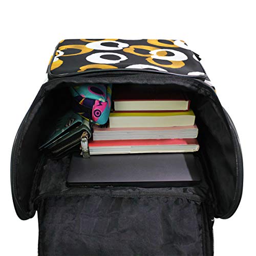 LISNIANY Mochilas Escolares,Blog de Moda Texturas de Fondo Mano,Mochilas,Bolsas para computadora,Bolsas Viaje para Estudiantes