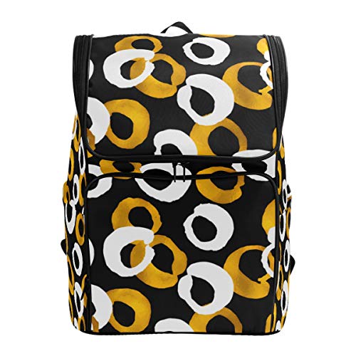 LISNIANY Mochilas Escolares,Blog de Moda Texturas de Fondo Mano,Mochilas,Bolsas para computadora,Bolsas Viaje para Estudiantes