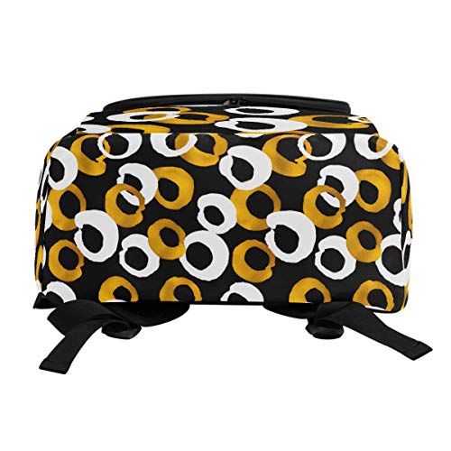 LISNIANY Mochilas Escolares,Blog de Moda Texturas de Fondo Mano,Mochilas,Bolsas para computadora,Bolsas Viaje para Estudiantes