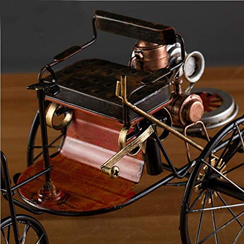 LIUCHANG Decoración Retro clásico del Coche 1886 la generación de Mercedes-Benz Car Hierro Forjado Estar del hogar Modelo Sala de Estudio Suave Decoración Decoración de Escritorio liuchang20